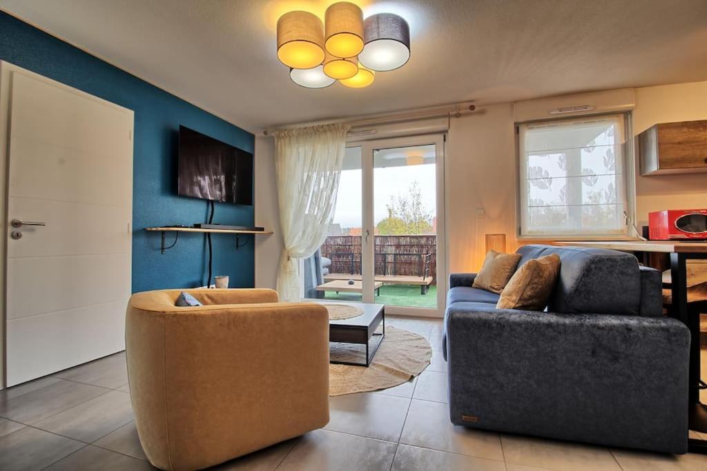 Appartement - Note Boisee - Terrasse & Parking 셀레스탓 외부 사진