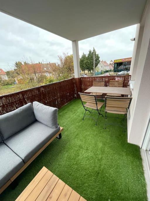 Appartement - Note Boisee - Terrasse & Parking 셀레스탓 외부 사진